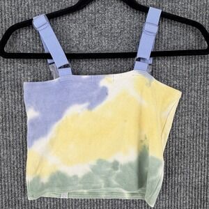 Zumiez Ninth Hall Lyleson buckle strap tie dye tank sleeveless womens small Y2K